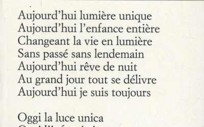 Saper diventar vecchio… (da Paul Eluard, “Poesia ininterrotta”, trad. di F. Fortini, Einaudi, Torino 1947)